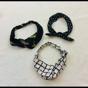 BEAUTIFUL SET OF 3 HEADBANDS